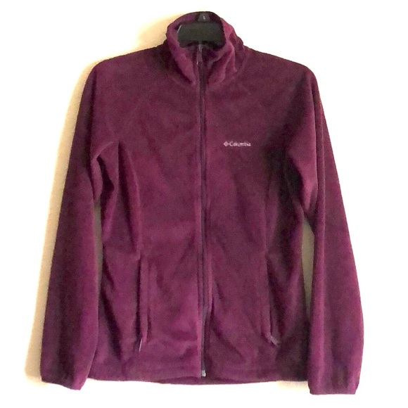 Columbia Purple Super Soft Zipper Fleece size XS - Picture 7 of 8